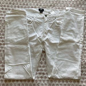 H&M White Jeans - Size 33 Slim